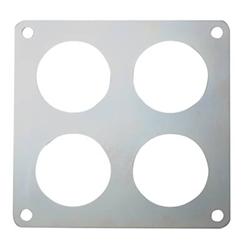 Anti-Reversion Plate, Steel, .125 in. Thick, 4-Hole, Dominator Flange, Each