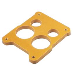 Carburetor Spacer, Phenolic, .500 in. Thick, 4-Hole, Spread Bore, Each
