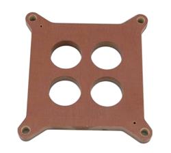 Carburetor Spacer, Phenolic, .500 in. Thick, 4-Hole, Square Bore, Each