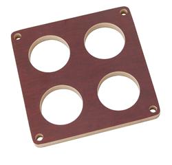 Carburetor Spacer, Wood, .500 in. Thick, 4-Hole, Dominator Bore, Each