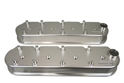 Valve Cover, BILLET ALUM. GM LS, TALL /COIL MT., For COPO Breathers, Not legal for sale or use on pollution-contolled vehicles