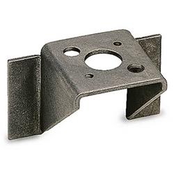 Quick Fasteners, Weld Plate, Mounting Brackets, Steel, Pair