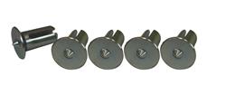 Transfer Stud Punches, 0.438 in. Size, Set of 5