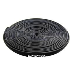 Heat Protection, Insulated Spark Plug Wire Sleeve, Fits 7-8mm Wire, 25 ft. Length, Black, Each