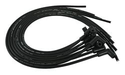 Spark Plug Wires, Ultra 40, Spiral Core, 8.65mm, Black, 90 Degree Boots, Universal V8, Set