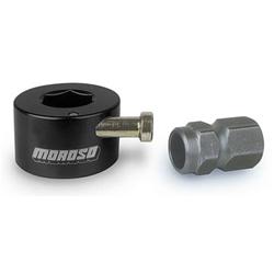 Steering Wheel Quick-Disconnect, Aluminum, Black, for Aftermarket Wheels, 3/4 in. Shaft, Weld-On, Each