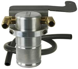 Air, Oil, Separator Tank, Aluminum, Polished, 2.125 in. Diameter, 4.5 in. Height, Chrysler, Dodge, Kit