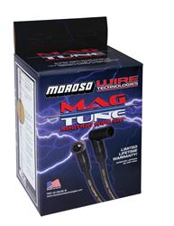 Spark Plug Wires, Assembled, HEI, 90 degree, Spiral Core, Black, 8.0mm, Chevy, GMC, Big Block, Set