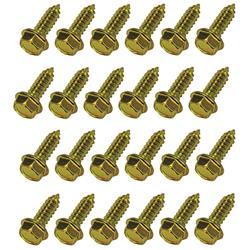 Rim Screws, Gold Iridited, .250 in. Diameter x .750 in. Long, Set of 500