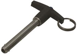 Quick Release Pins, Steel, Gold Iridited, 0.375 in. Diameter, 2.0 in. Long, 18,400 lb. Shear Load, Each