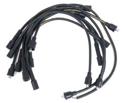 Spark Plug Wires, Mag-Tune, Spiral Core, Black, Coil Wire, 7mm, AMC, Chevy, Chrysler, Ford, L6, Set