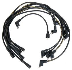 Spark Plug Wires, Mag-Tune, Assembled, Spiral Core, Black, Coil Wire, 7.0mm, Ford, Mercury, Oldsmobile, V8, Set