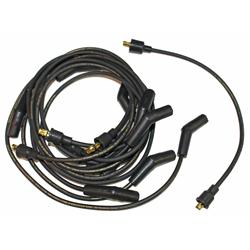 Spark Plug Wires, Mag-Tune, Assembled, Spiral Core, Black, Coil Wire, 7.0mm, AMC, Buick, Chevy, GMC, V8, Set