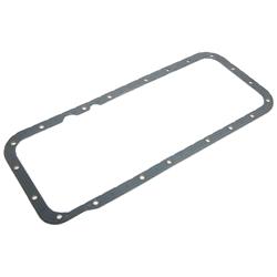 Oil Pan Gasket, One-piece, Rubber/Steel, Chrysler, Dodge, Plymouth, Big Block, Each