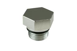 Oil Pan Drain Plug, Plug Style, 3/4 in.-16, Aluminum, with Deep O-Ring, Each