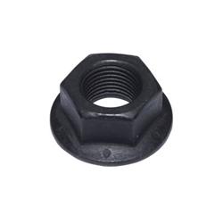 Lug Nut, Flange Seat, 5/8 in.-18 Thread, Steel, Black Oxide, Open End, Each