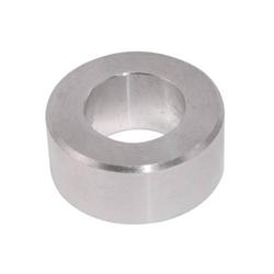 Wheel Stud Spacer, Replacement, Short Style, Aluminum, 9/16 in. Length, 11/16 in. I.D., Each