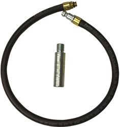 REPLACEMENT WHIP HOSE WITH 3" X 14MM SPARK PLUG ADAPTER