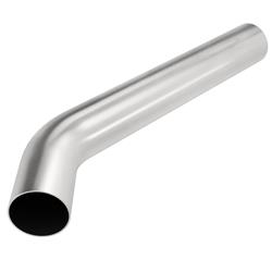 Exhaust Tubing, 45 Degree, Mandrel Bend, 2 1/2 in. Diameter, 4 in. Radius, 16-Gauge, Stainless Steel, Each