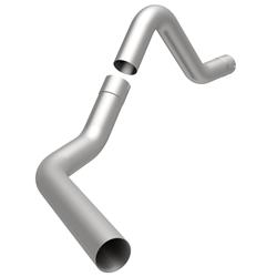 Tailpipe, 409 Stainless Steel, 4 in. O.D., Passenger Side, Dodge, Each