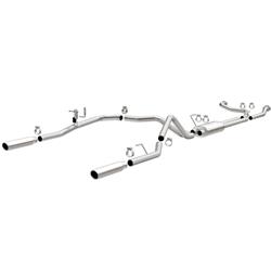 Exhaust System, Cat-back, Stainless, Split Rear Exit, Kit