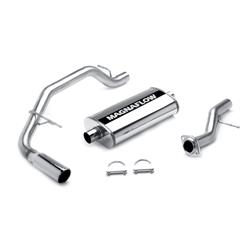 Exhaust System, Cat-Back, Stainless Steel, Polished Stainless Tip, Cadillac, Chevy, GMC, 4.8, 5.3L, Kit