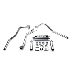 Exhaust, Cat-Back, Stainless, Polished Stainless Tips, Chevy, GMC, Pickup, 4.3, 4.8, 5.3L