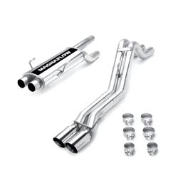 Exhaust System, Cat-Back, Stainless Steel, Polished Stainless Tips, Dodge, Pickup 8.3L, Kit