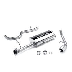 Exhaust System, Cat-Back, Stainless Steel, Polished Stainless Tip, Ford, Mercury, SUV, 4.6L