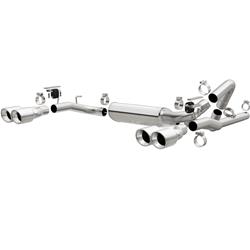 Exhaust, Cat-Back, 409 Stainless Steel, Polished Tips, Chevy, Pontiac, 5.7L, Kit