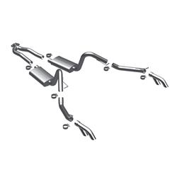 Exhaust, Cat-Back, 409 Stainless Steel, Polished Tips, Pontiac, Kit