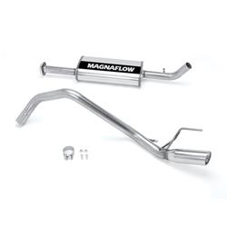 Exhaust, Cat-Back, Stainless Steel, Polished Stainless Tips, Jeep, 3.7L, Kit