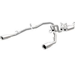 Exhaust System, Street Series, Cat-Back, Stainless Steel, Polished Tips, Dodge, Pickup, 5.7L, Kit