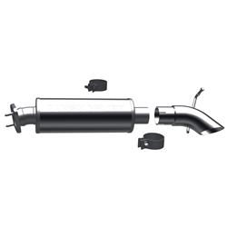 Exhaust System, Off-Road Pro Series, Cat-Back, Stainless, Jeep, 2.4L, 2.5L, 4.0L, Kit