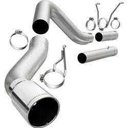 Exhaust System, PRO DPF, Particulate Filter Back, Stainless Steel, Natural, Dodge, Ram, 6.7L, Diesel, Kit