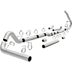 Exhaust Systems, Pro Series, Non-DPF, Turbo-Back, Stainless, Passenger Side Rear Exit, Ford, F250/F350, 7.3L Kit