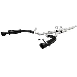 Exhaust System, Split Rear Exit, Cat-Back, Stainless Steel, Ford, 2.3L, Kit