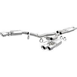 Exhaust Systems, Street Series, Cat-back, Split Rear, 409 Stainless Steel, Ford, 5.0L, Kit