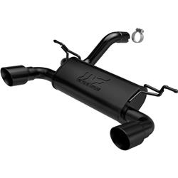 Exhaust System, Street Series, 409 Stainless Steel, Split Rear Exit, Black Ceramic Coated, Kit