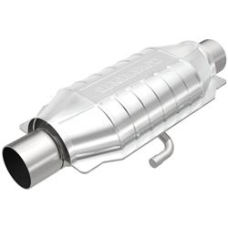 Catalytic Converters, Universal Fit 30000, 3-way with Oxidation, Stainless Steel Case, 2.50 in. Slip Fit Inlet/Outlet, AIR Tube, Dodge, Ford, Each