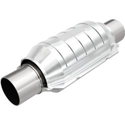 Catalytic Converter, Universal, 3-Way Style, Stainless Steel, Each