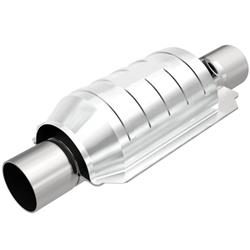 Catalytic Converter, Stainless Steel, Universal, 1.75 in. Inlet/Outlet, 13 in. Length, Each