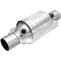 Catalytic Converter, Stainless Steel, Universal, 2.00 in. Inlet/Outlet, 13 in. Length, Each