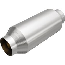 Catalytic Converter, Stainless Steel, 2.50 in. Inlet, 2.50 in. Outlet, 11.0 in. Length, Universal, Each