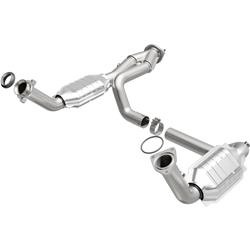 Catalytic Converter, Stainless Steel, Chevy, GMC, Pickup, SUV, 4.8, 5.3L, Front, Each