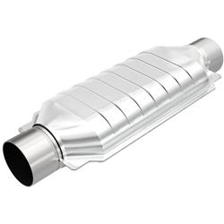 Catalytic Converters, Universal, 3-way, Stainless Steel Case, 3.000 in. Slip Fit Inlet/Outlet, 19.500 in. Overall Length, Each