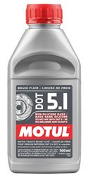 Brake Fluid, Motul 600, DOT 5.1, 500 ml, Each