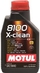 Engine Oil, 8100 X-Clean, Synthetic, 5W40, 1 Liter, Set of 12