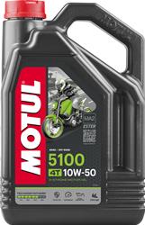 Engine Oil, SYNTHETIC BLEND 4-STROKE ENGINE OIL, 5100 10W50 4T 4X4L
