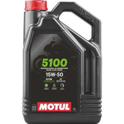 Engine Oil, SYNTHETIC BLEND 4-STROKE ENGINE OIL, 5100 15W50 4T 4X4L